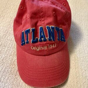 Robin Ruth Vintage Distressed Atlanta Cotton Twill Ball Cap